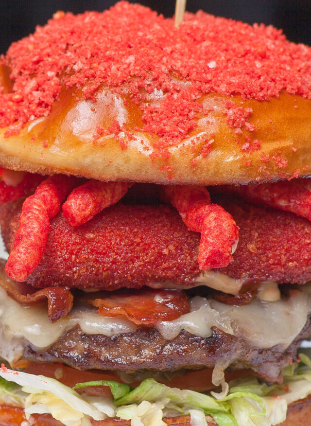 Cheeto Burger