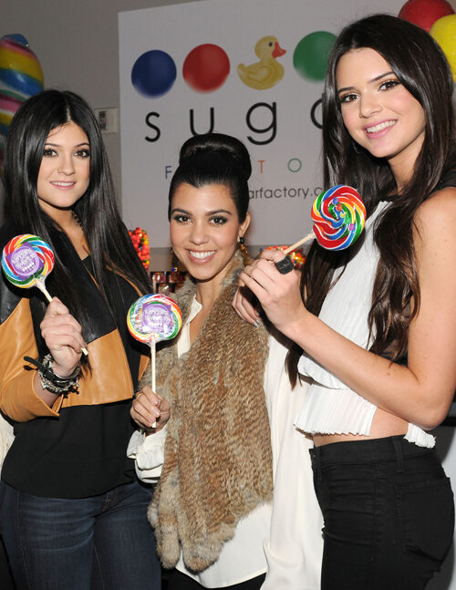 Jenner and Kardashian Sisters Image